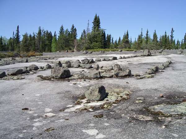 Bannock point petroforms
