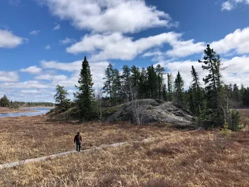 Hike by river
