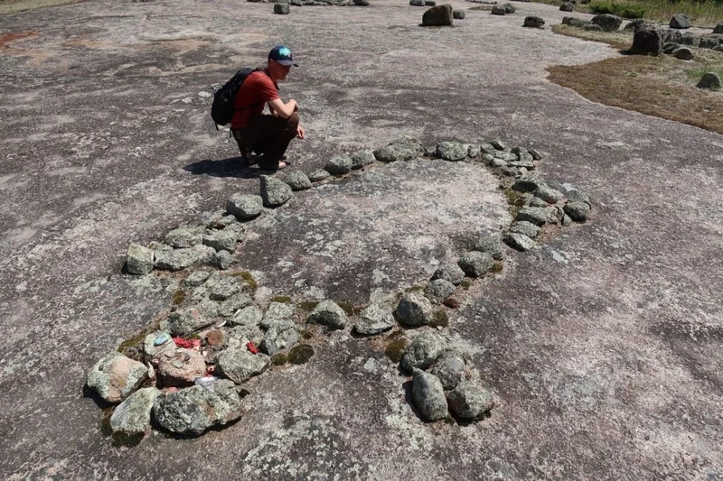 Bannock point petroforms