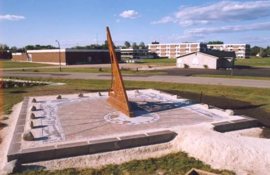 Pinawa heritage sundial
