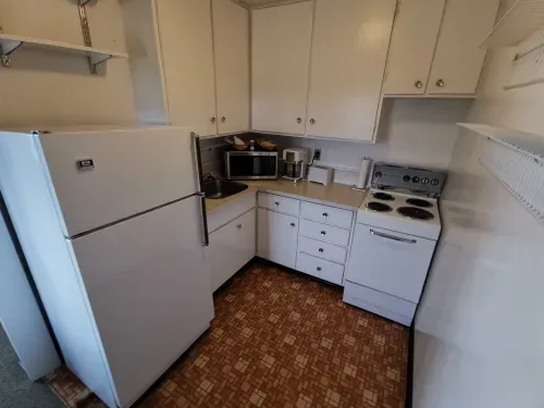 Couple's apartment kitchen