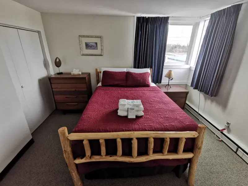 Couple's apartment bed