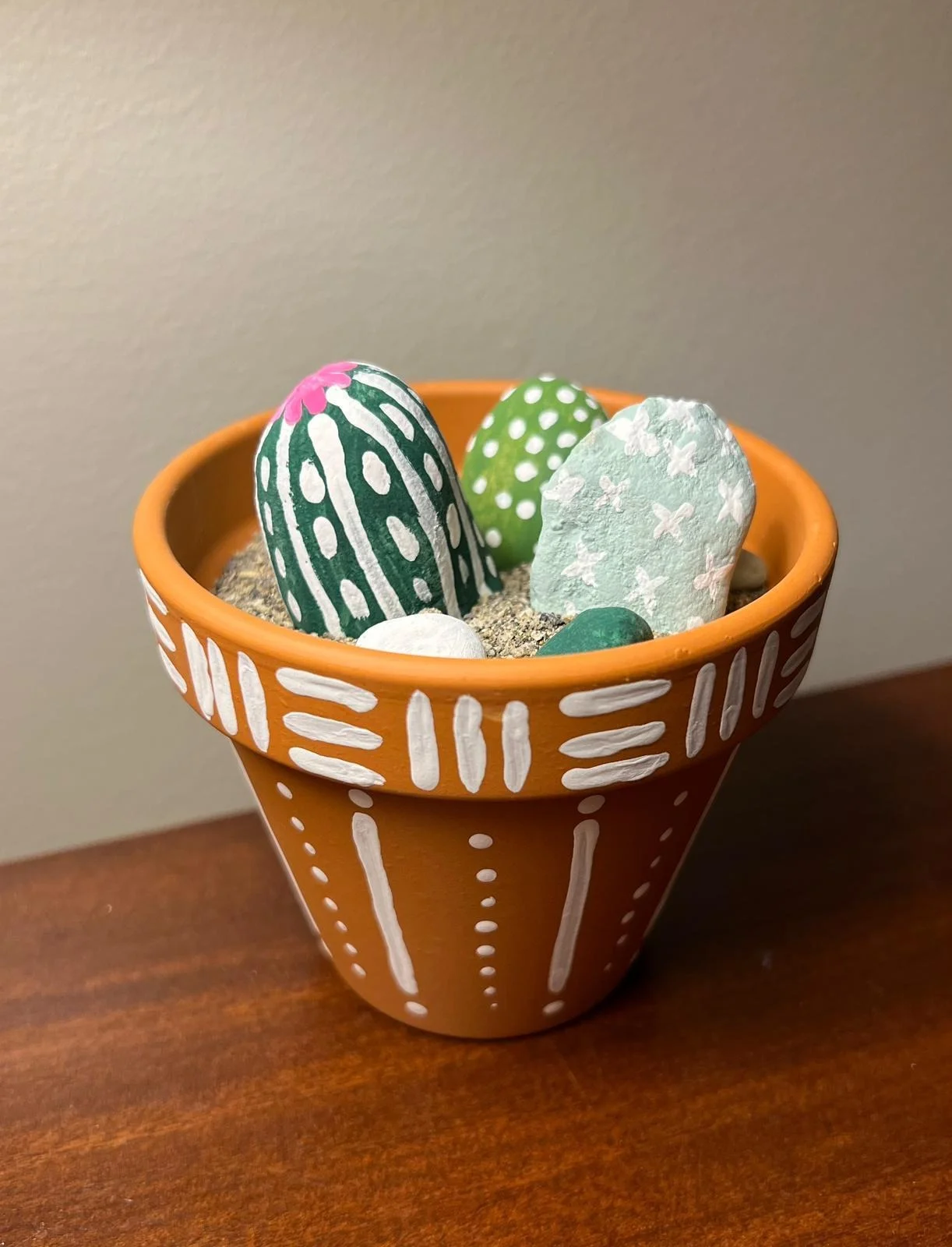 Painted pot
